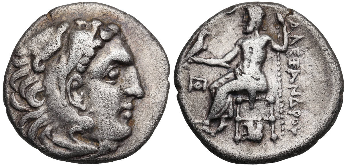 SOLD : Kingdom of Macedon, Alexander III 'the Great', 336-323 BC, AR ...