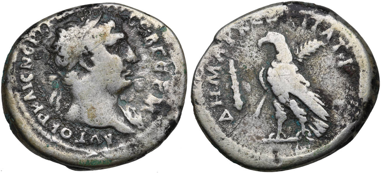 Trajan, 98-117 AD, Syria, Seleucis and Pieria, Antioch, AR Didrachm ...