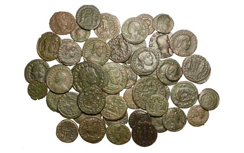 SOLD : Ancient Roman Coins: 50 bronzes | Ancient Coin Traders